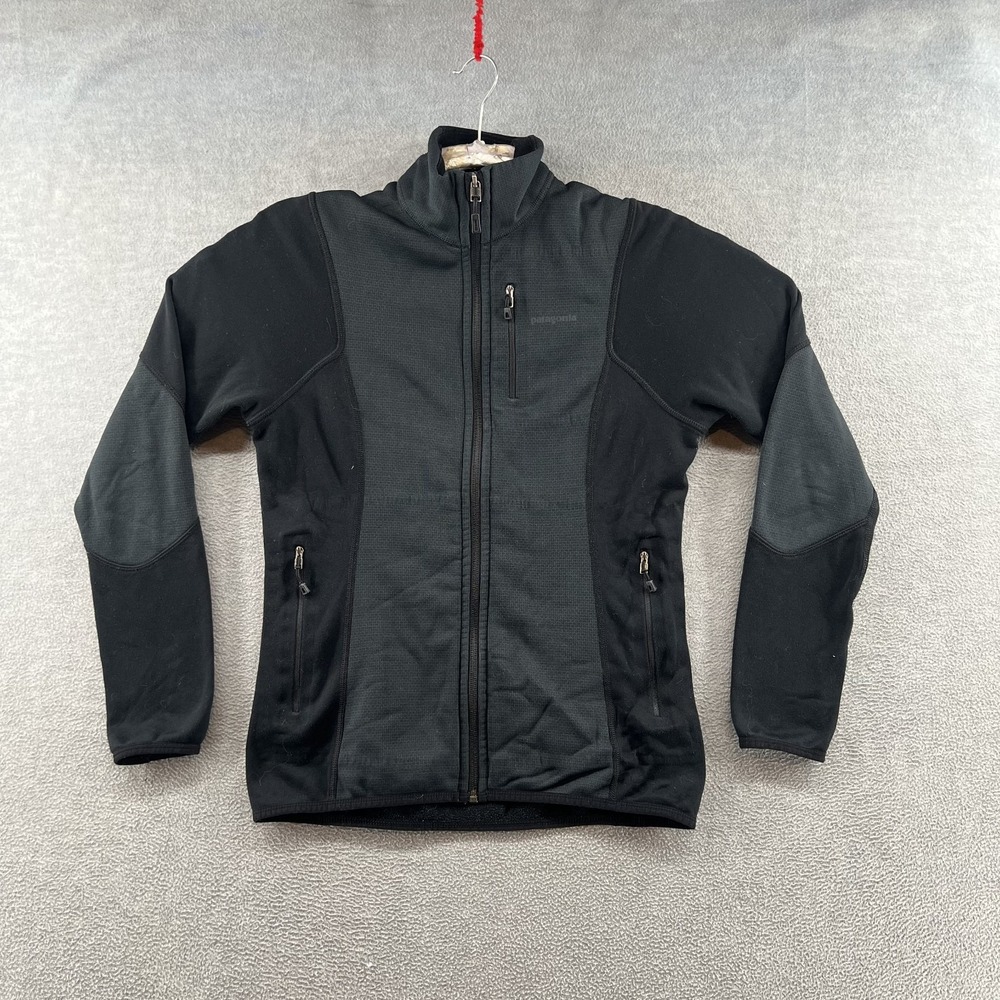 Patagonian Womens Size Small Black Full Zip Polartec Fleece Jacket